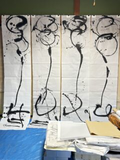 第４２回産経国際書展出品作品