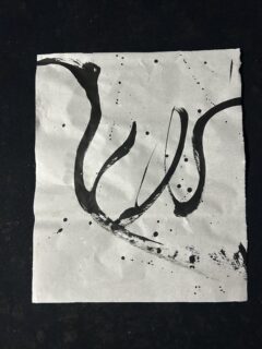 「心」 篆書作品